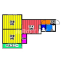 【間取り】 | エクセル大橋の間取り