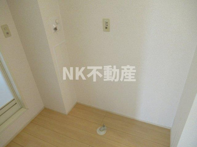 【設備】 | シンワ・パーレ（弥刀賃貸） | 洗濯機置き場です