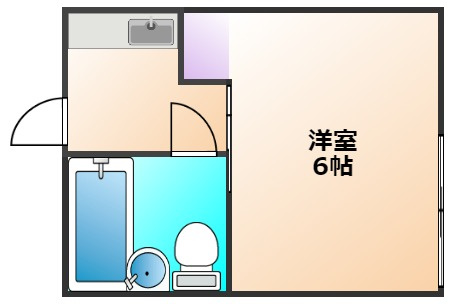 小平市天神町２丁目のアパートの間取り