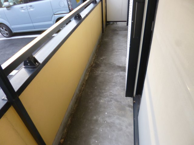 リバーサイドハイツリーのバルコニー