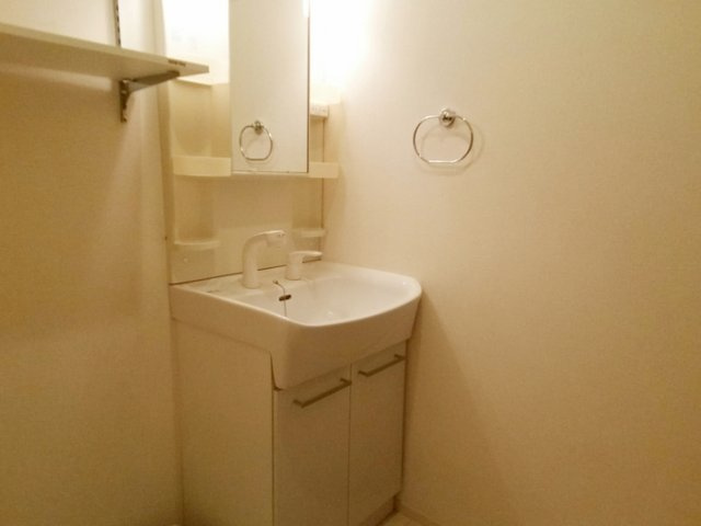 グランディフローラの洗面所