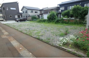 見附市学校町2丁目　売土地　43条ただし書許可必要の外観