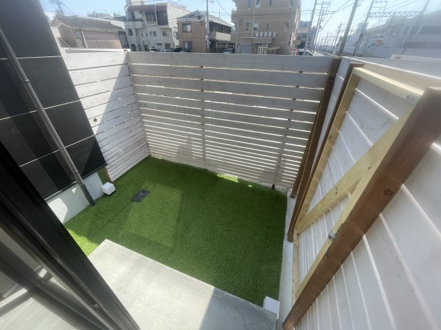 コティ姫路のバルコニー