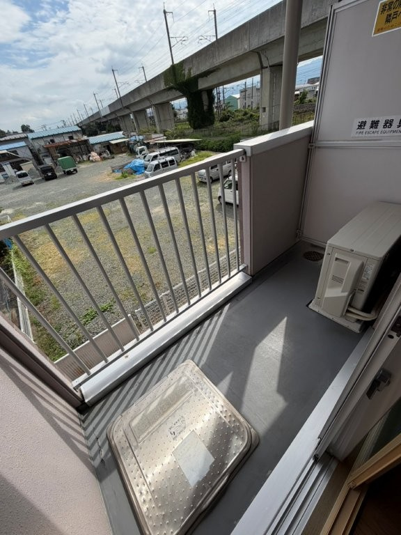 ロイヤルヒルズ南仙北のバルコニー