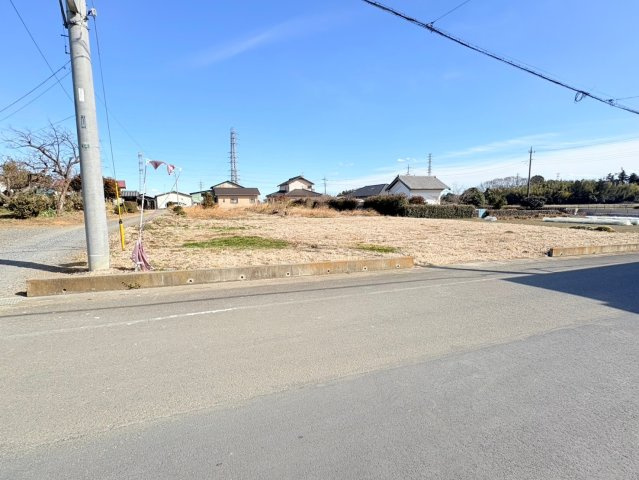 坂戸市石井　建築条件なし売地　東武東上線『北坂戸駅』バス10分　【勝呂小学区】の外観