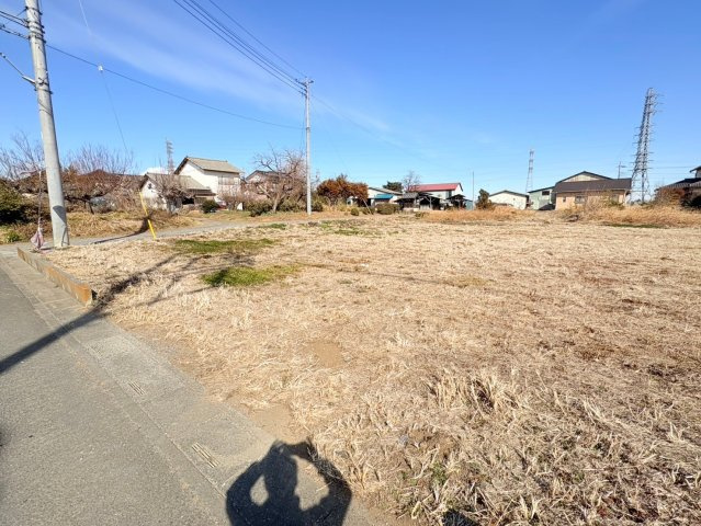 坂戸市石井　建築条件なし売地　東武東上線『北坂戸駅』バス10分　【勝呂小学区】の外観