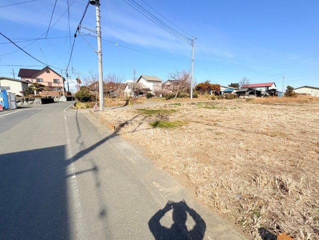 坂戸市石井　建築条件なし売地　東武東上線『北坂戸駅』バス10分　【勝呂小学区】の外観