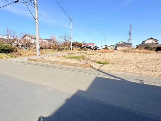 坂戸市石井　建築条件なし売地　東武東上線『北坂戸駅』バス10分　【勝呂小学区】の外観