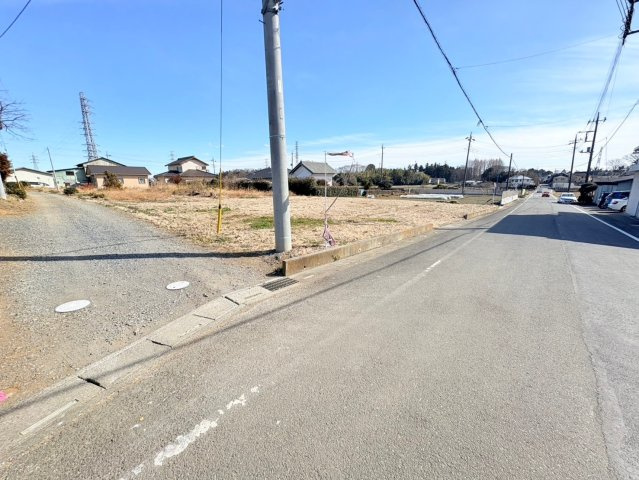 坂戸市石井　建築条件なし売地　東武東上線『北坂戸駅』バス10分　【勝呂小学区】の外観