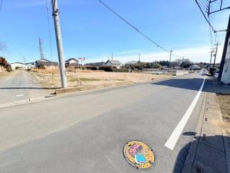 【外観】 | 坂戸市石井　建築条件なし売地　東武東上線『北坂戸駅』バス10分　【勝呂小学区】