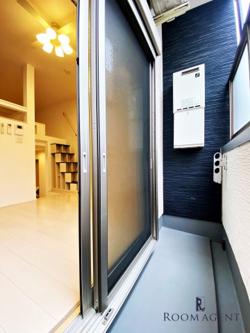 ディアコート浄心のバルコニー