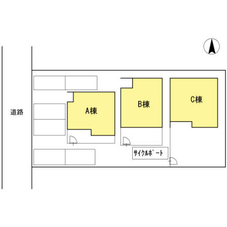 【区画図】ＡＲＩＥＴＴＡ　B棟