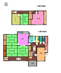 【間取り】 | 東年貢町売家