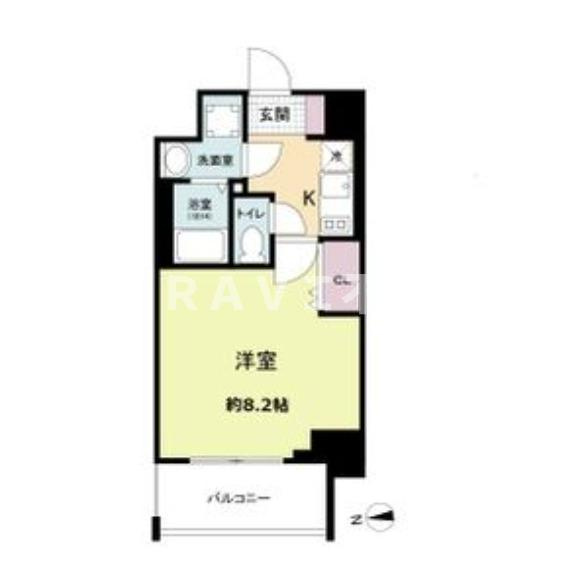metrosa深江橋の間取り