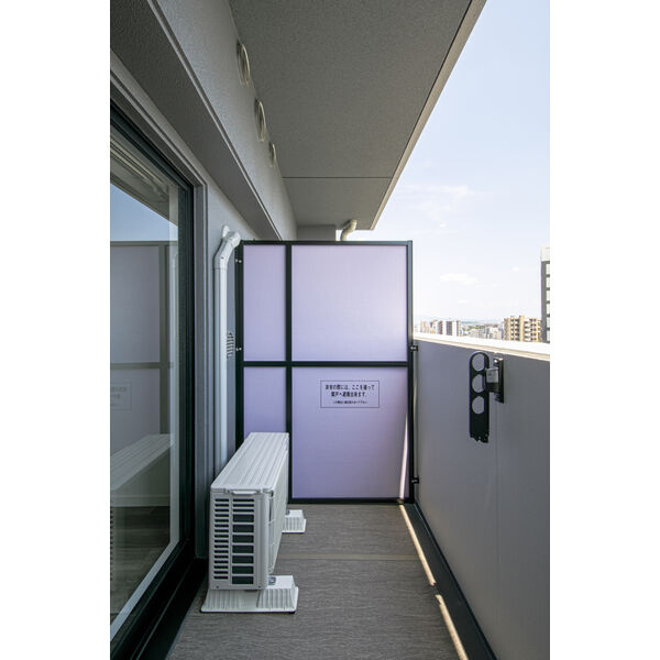 S-RESIDENCE茶屋ヶ坂のバルコニー