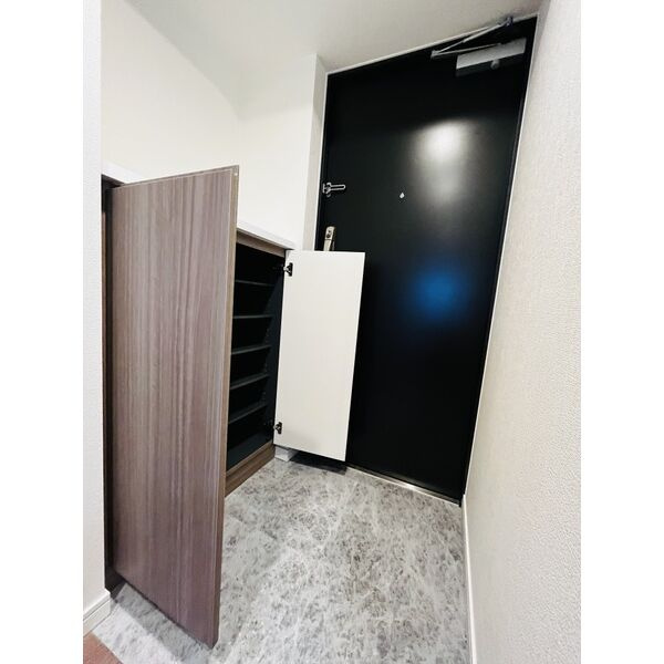 S-RESIDENCE茶屋ヶ坂の玄関