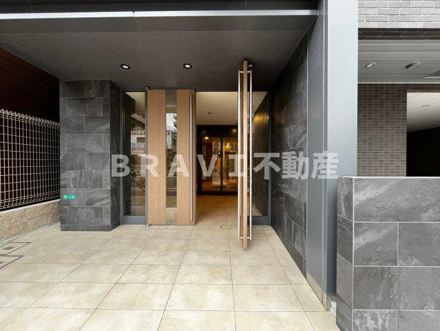 metrosa深江橋のエントランス|落ち着いたエントランスです