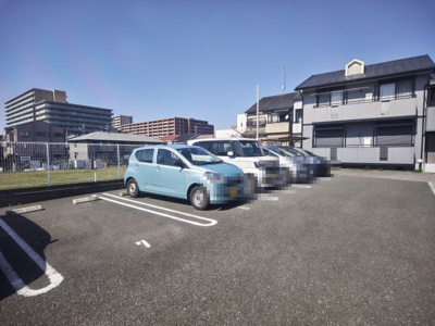 【駐車場】 | エントピアナワテ　A棟