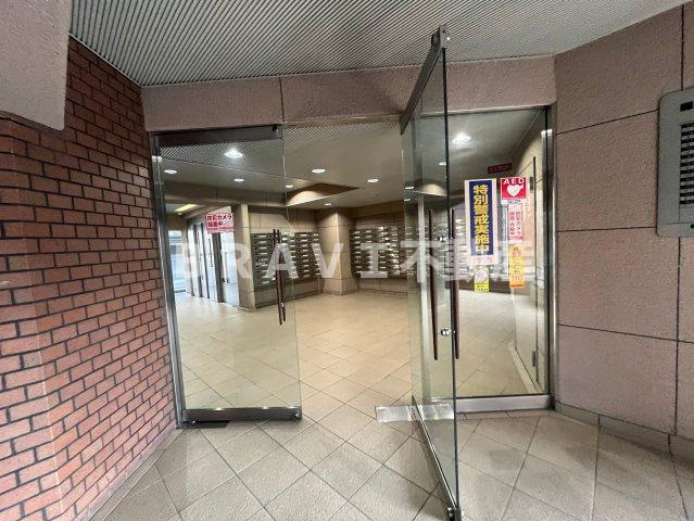 森ノ宮ハイツのエントランス|落ち着いたエントランスです