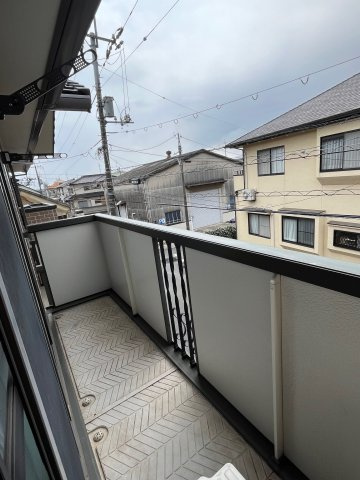 セジュール西の浜のバルコニー