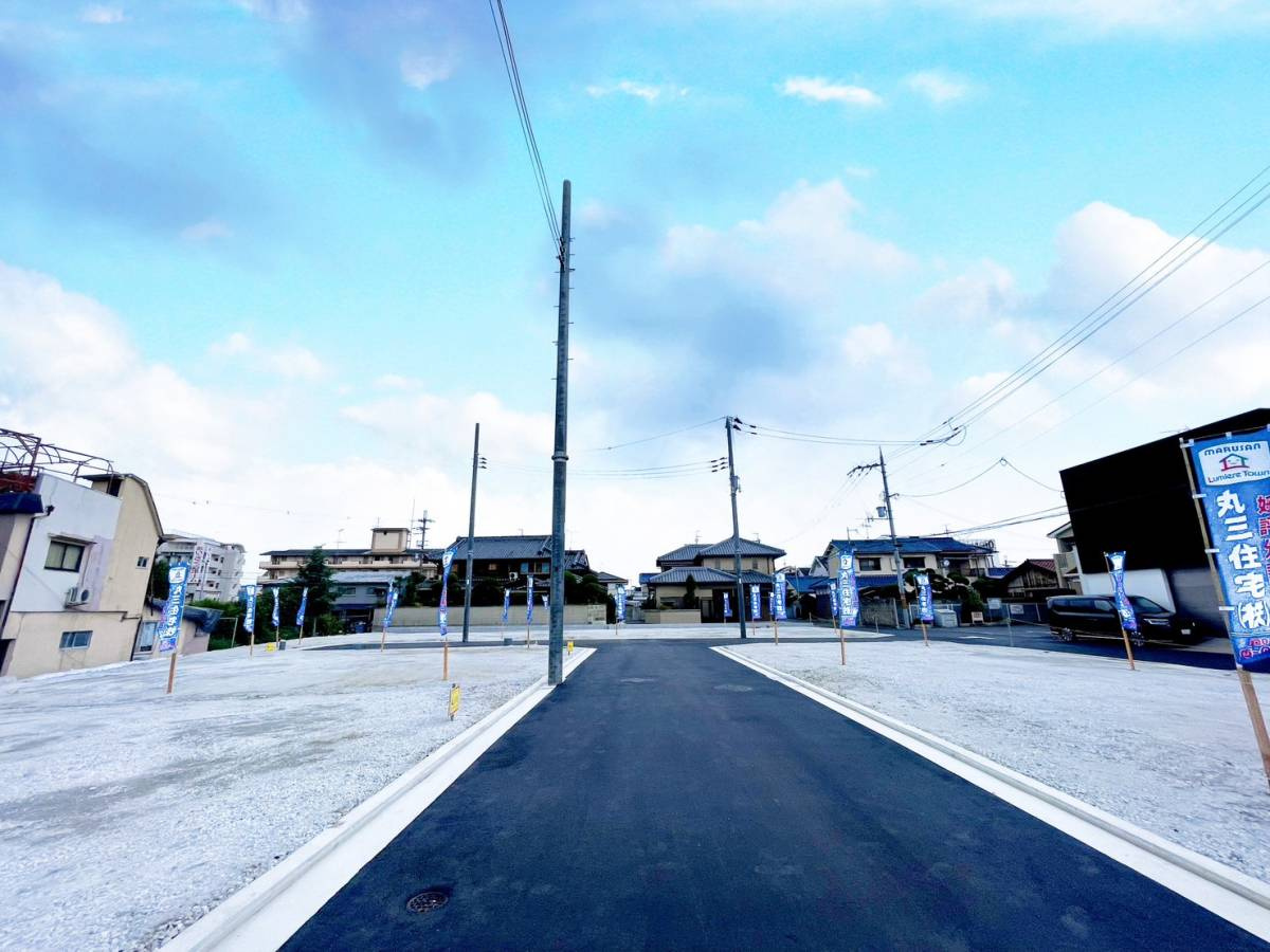 ルミエールタウン天美パート1の前面道路含む現地写真|前面道路含む現地写真です