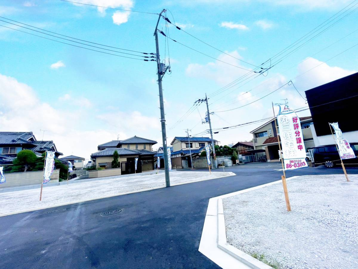 ルミエールタウン天美パート1の前面道路含む現地写真|前面道路含む現地写真です