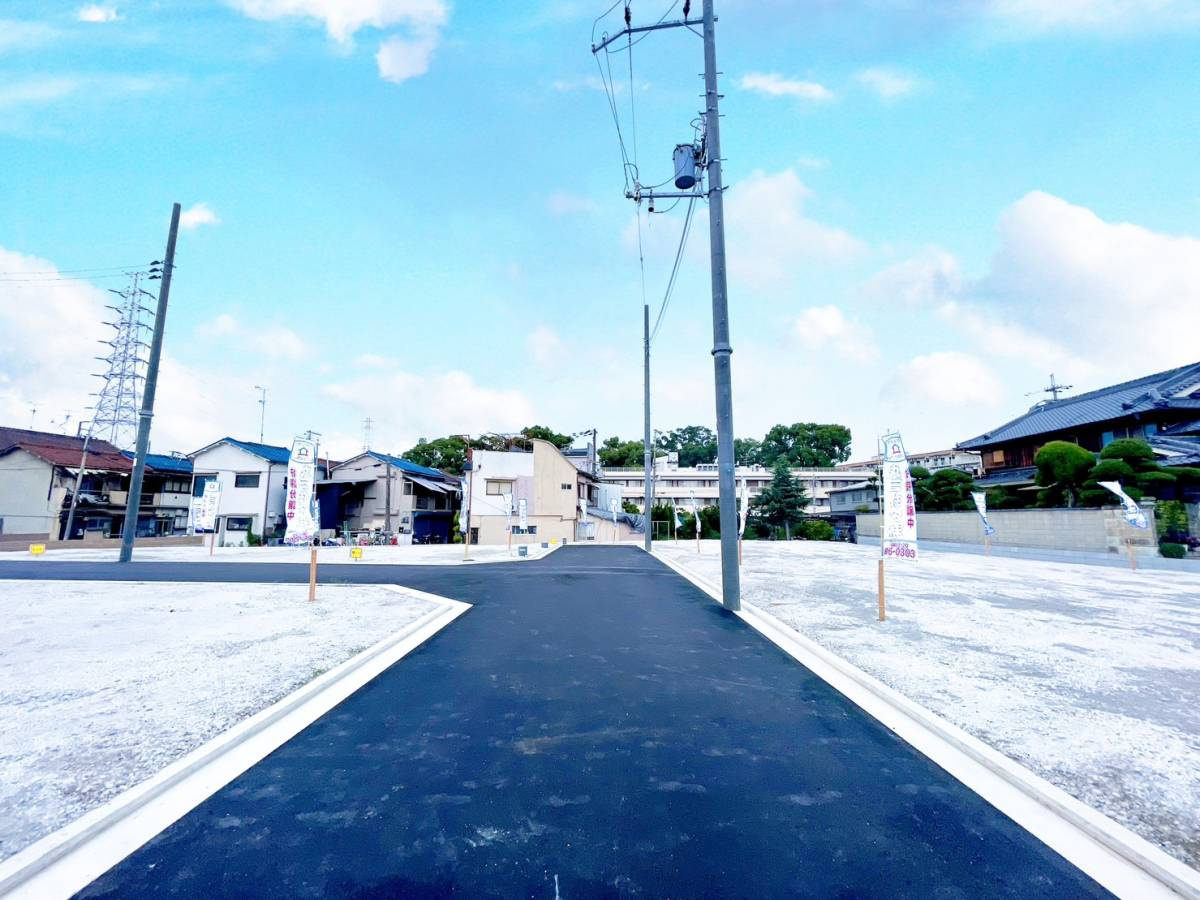 ルミエールタウン天美パート1の前面道路含む現地写真|前面道路含む現地写真です