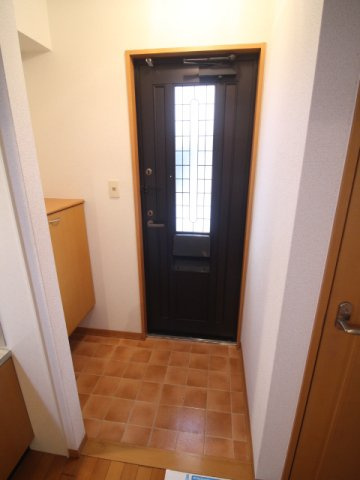 セジュール大山崎の玄関