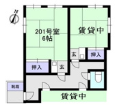 杉並区高円寺北３丁目のアパートの画像
