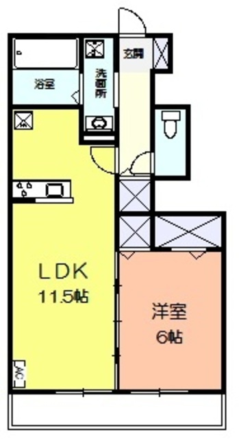 ツトヤグレイスの間取り