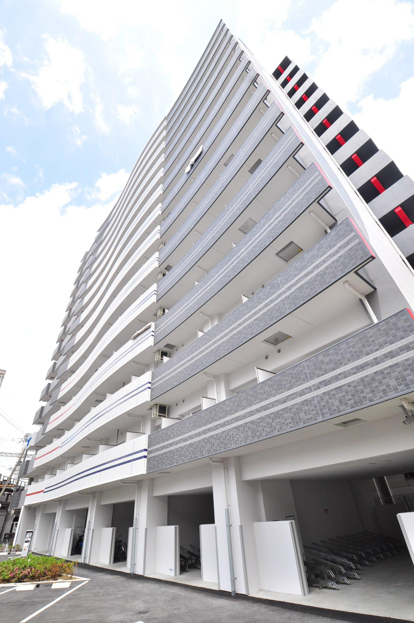大阪市城東区蒲生１丁目の賃貸マンションの外観
