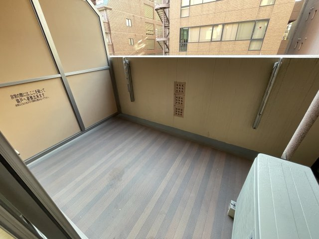 マスターズレジデンス道頓堀Ⅱのバルコニー