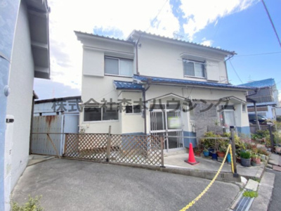 【外観】 | 　北岸和田貸家 | 外はこのようになっています