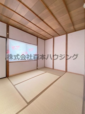 【和室】 | 　北岸和田貸家 | 和室がひろがる居住スペース