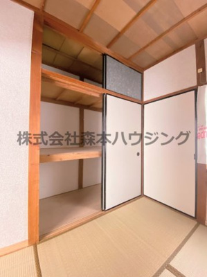 【収納】 | 　北岸和田貸家 | たっぷりとした収納スペースです