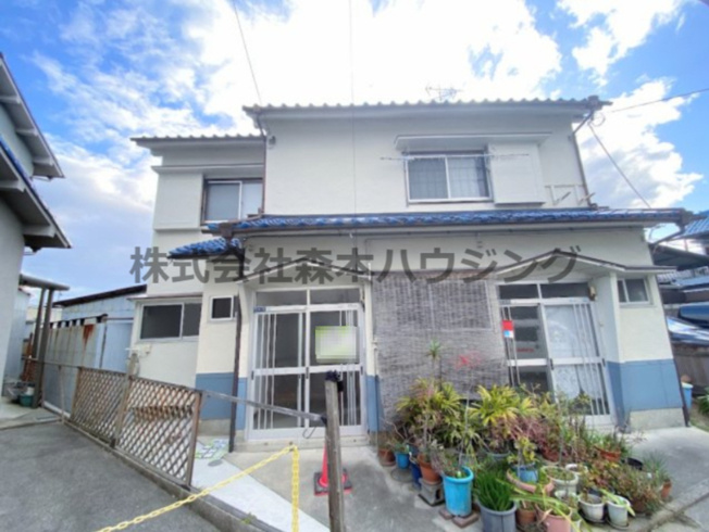 【外観】 | 　北岸和田貸家 | 外観は落ち着いています