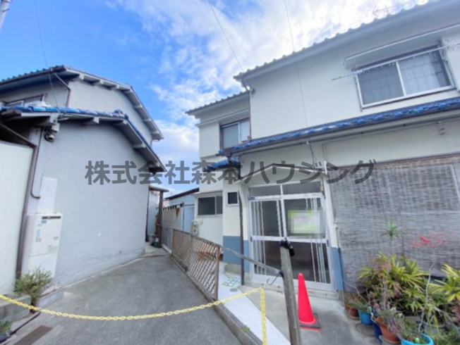 【外観】 | 　北岸和田貸家 | 外観も気になるポイント