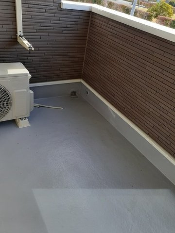 ラ・フェリーチェのバルコニー