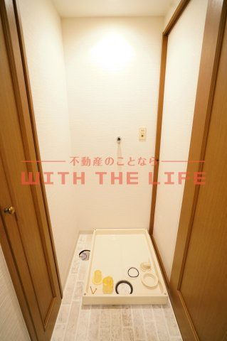 ダイアパレス六ツ門【10,000円キャッシュバック対象物件】の洗面所|広い洗面スペース