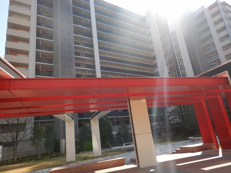 HARUMI FLAG PARK VILLAGE C棟の外観