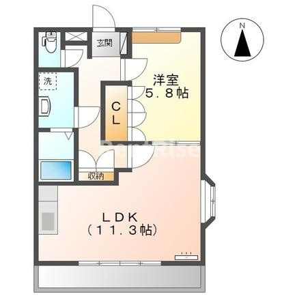 ティアリークリスタルの間取り|間取図