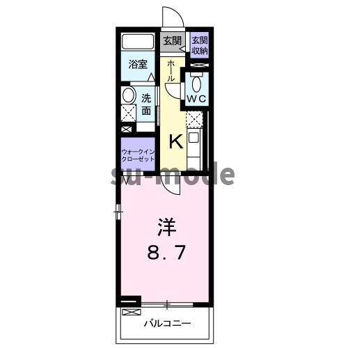 プレジェーネ一津屋の間取り