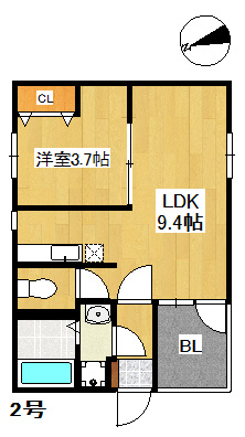 【間取り】 | メモリーヒル六本松　★プライスホームなら仲介手数料が割引価格です！★