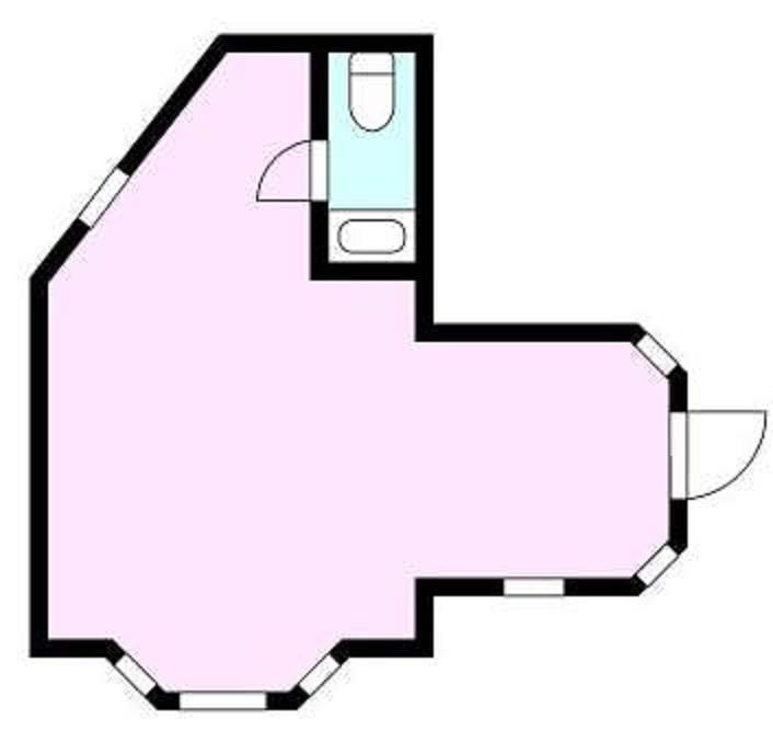 神宮前KHPスタジオの間取り