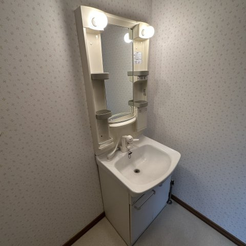 ルーネスハウスの洗面所|忙しい朝には欠かせない洗面所です