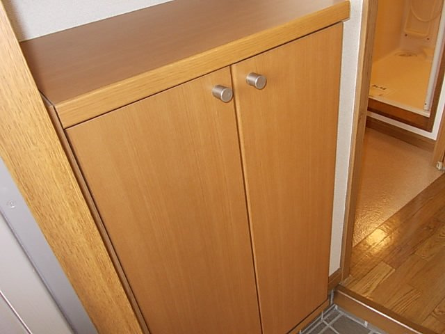 ヴィレッジ　トミタ　Ｄの玄関