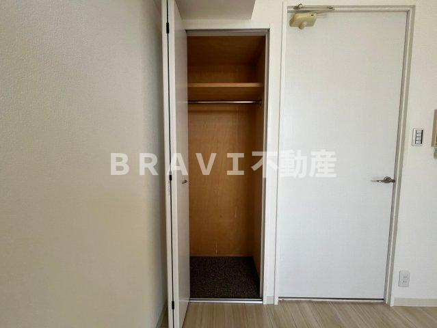 メゾン・ド・ヴィレ大阪城公園前　BRAVI不動産の収納|収納豊富です