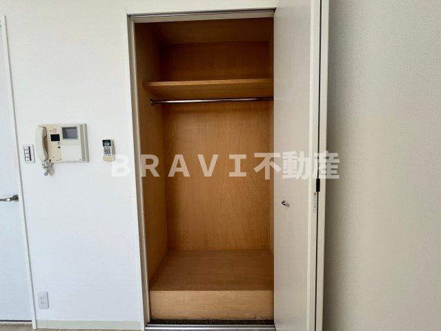 メゾン・ド・ヴィレ大阪城公園前　BRAVI不動産の収納|ちょっとした収納スペースも充実しています