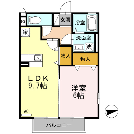 アンジュの間取り