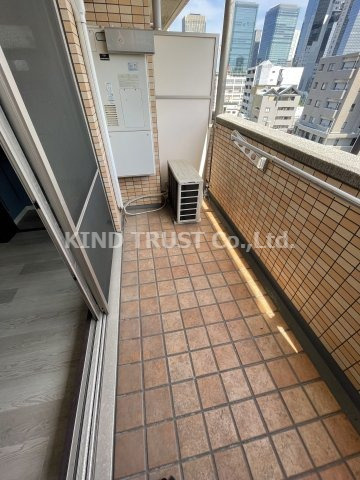 プレジオ中津のバルコニー|開放的で明るい空間を演出してくれるバルコニーです